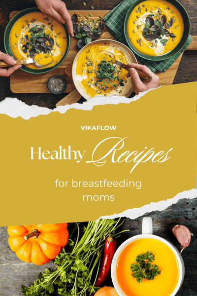 Lactation Boosting Recipe Book by VikaFlow - Vika Flow